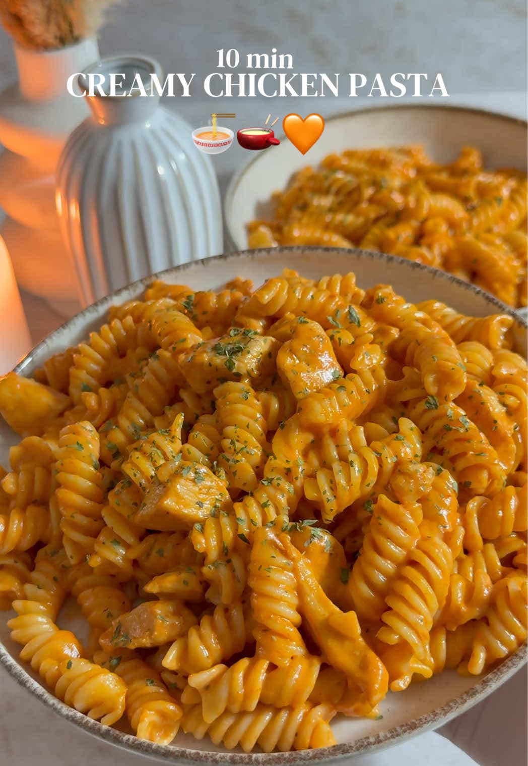 Creamy Chicken Tomato Pasta