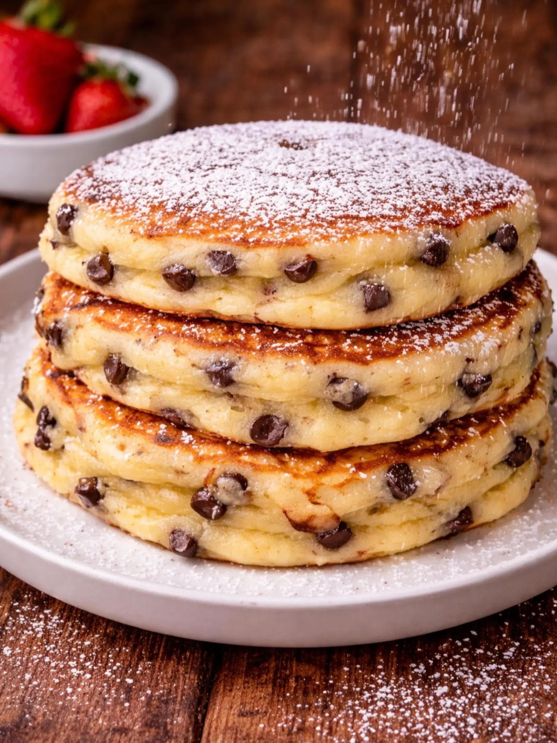 Pancake fit senza glutine, lattosio e zucchero