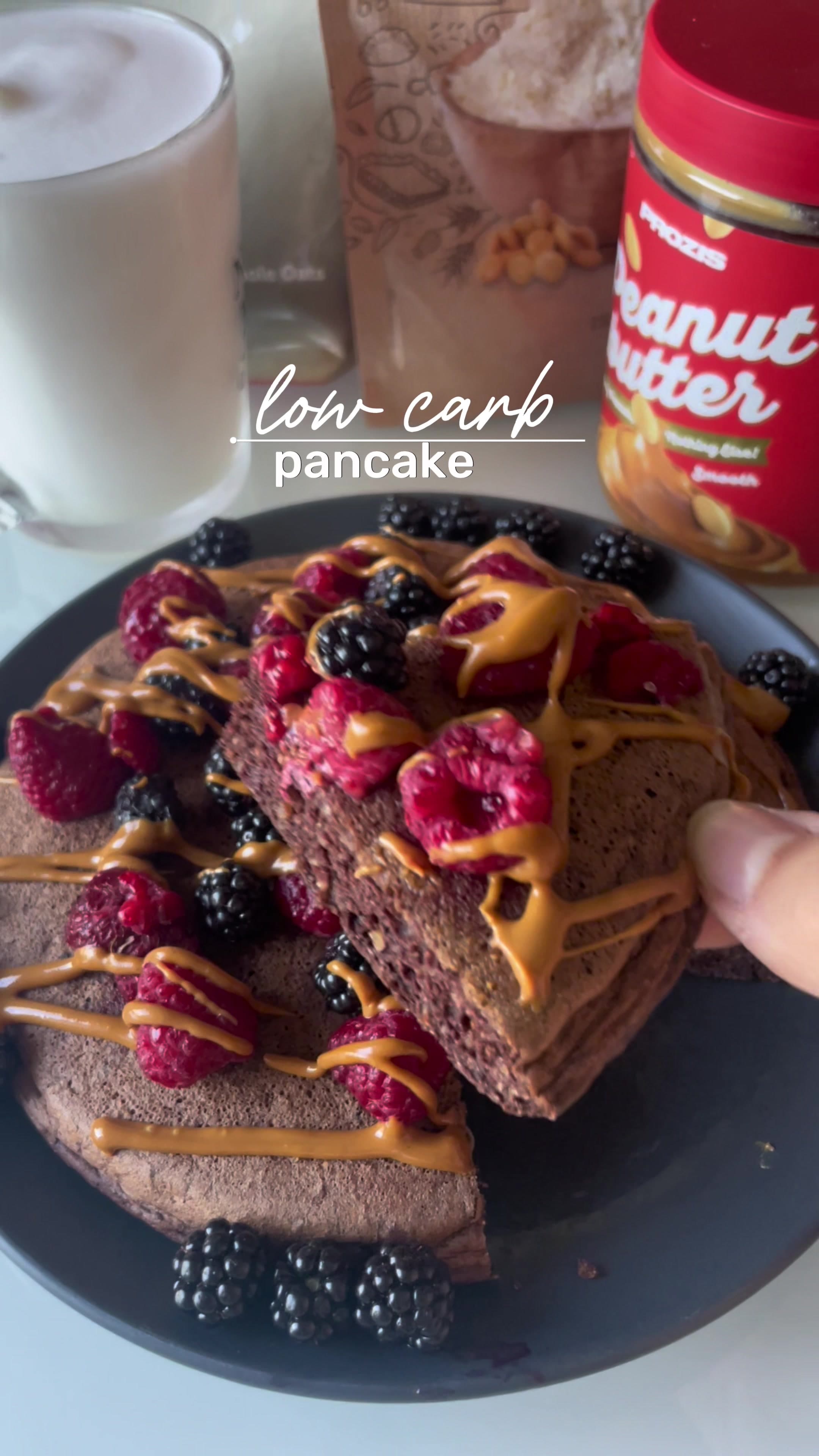 Pancake Low Carb al Cacao