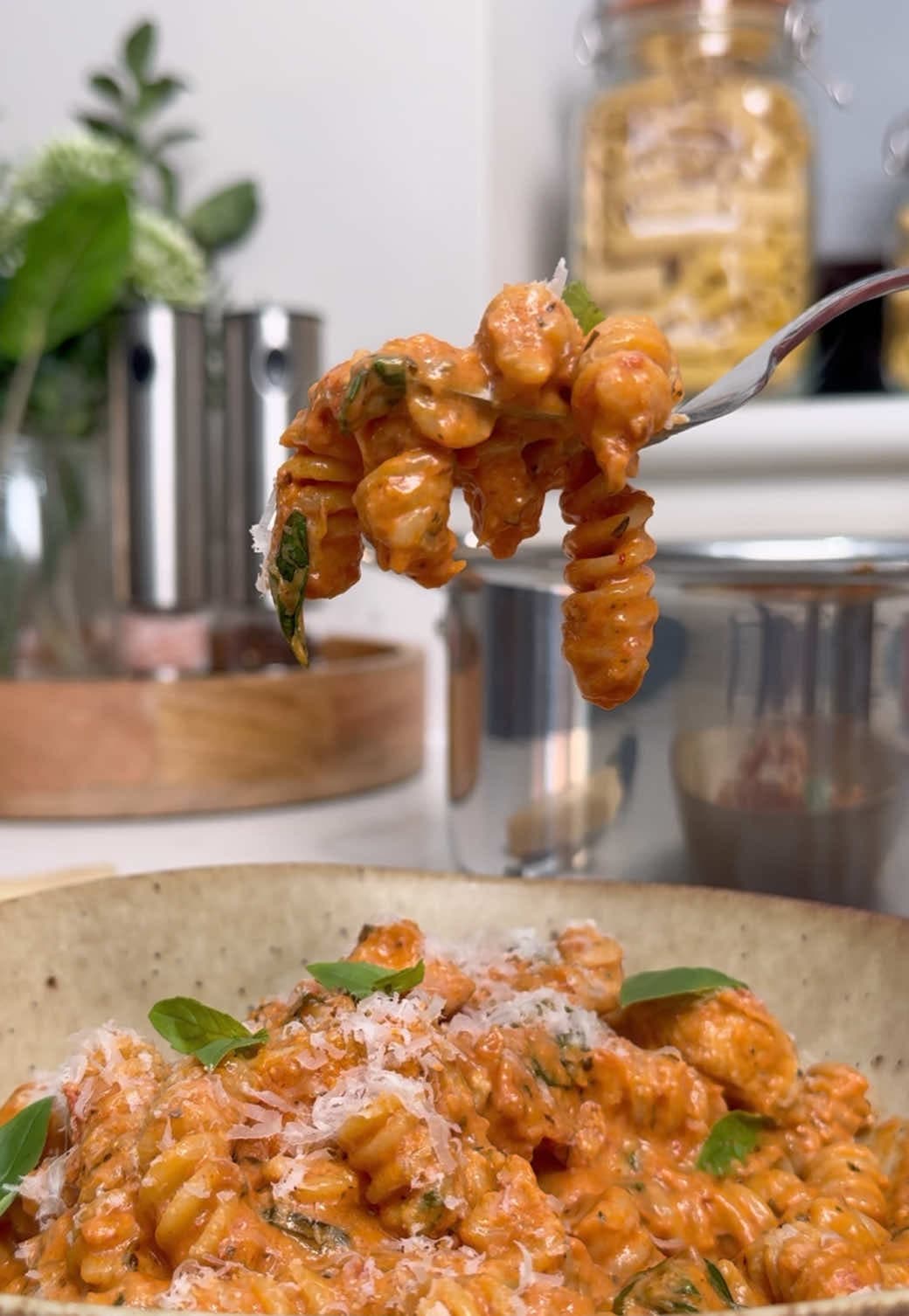 One-Pot Creamy Tomato Chicken Pasta