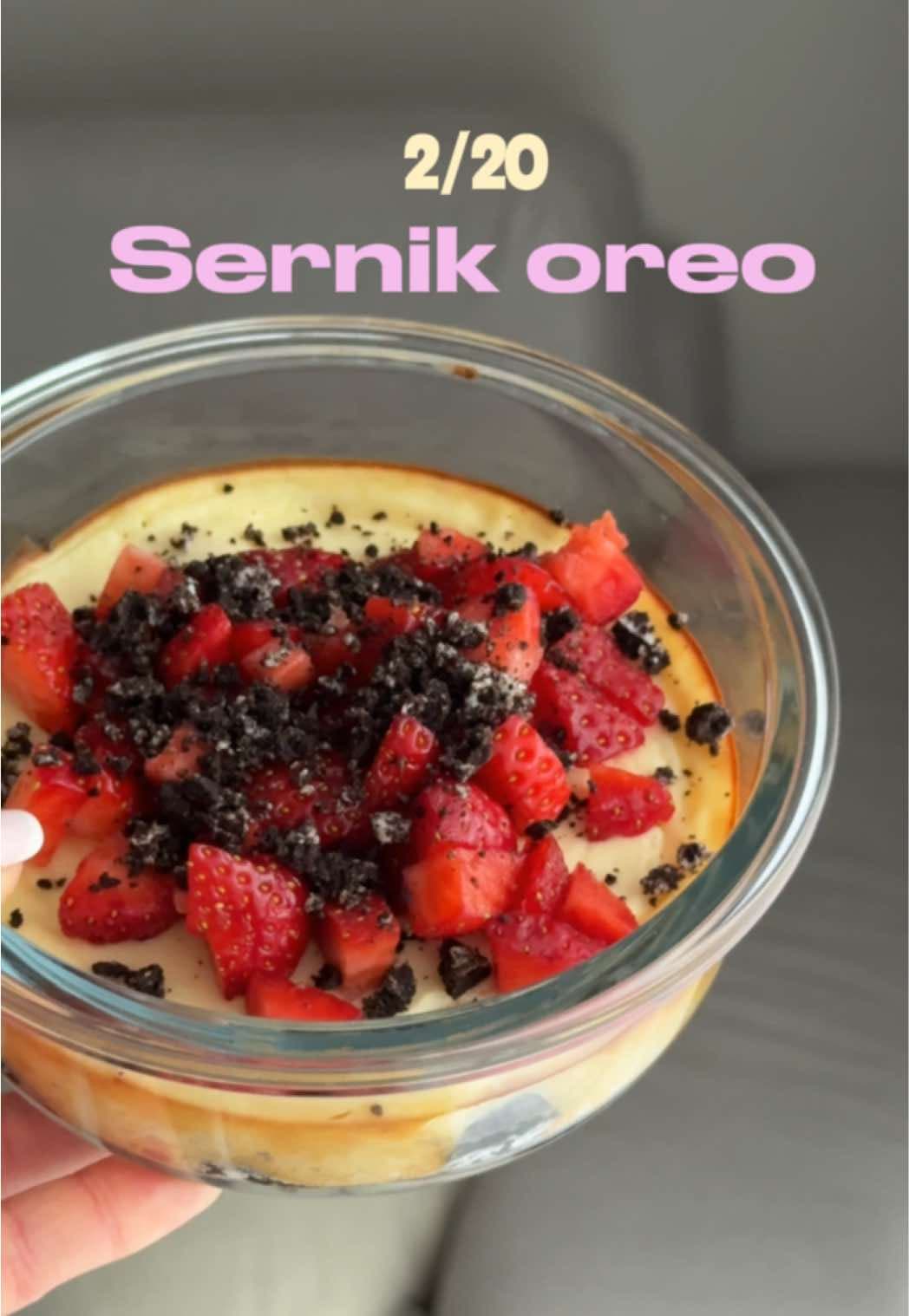 Sernik Oreo