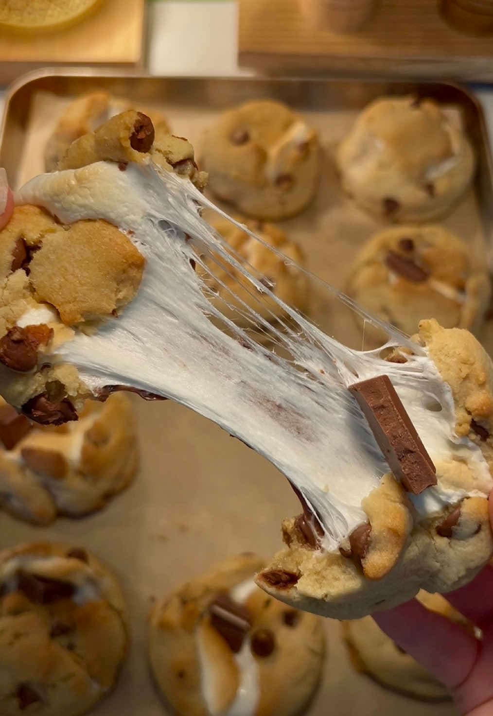 S'mores Chocolate Chip Cookies