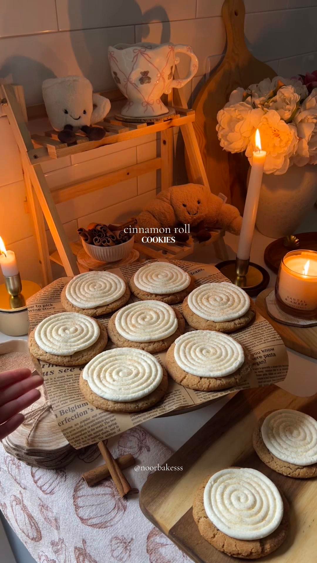 Cookies de Canela Estilo Cinnamon Rolls
