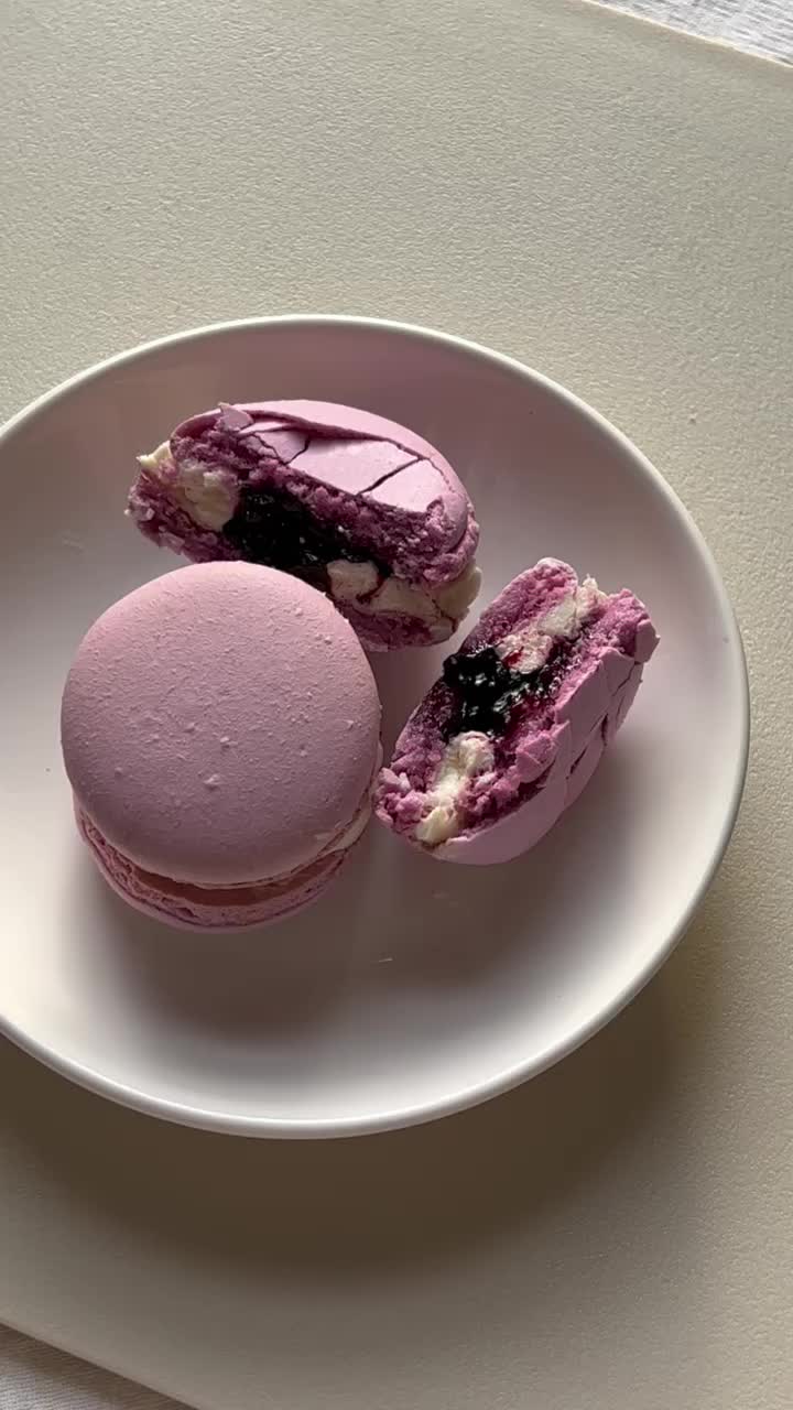 MACARONS AI MIRTILLI🫐
