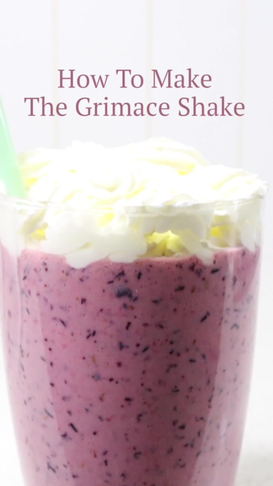 Grimace Shake