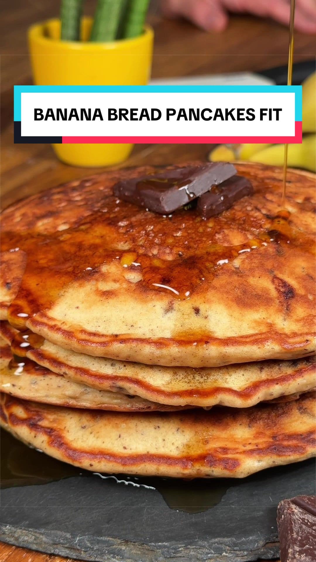 Banana Bread Pancakes Fit