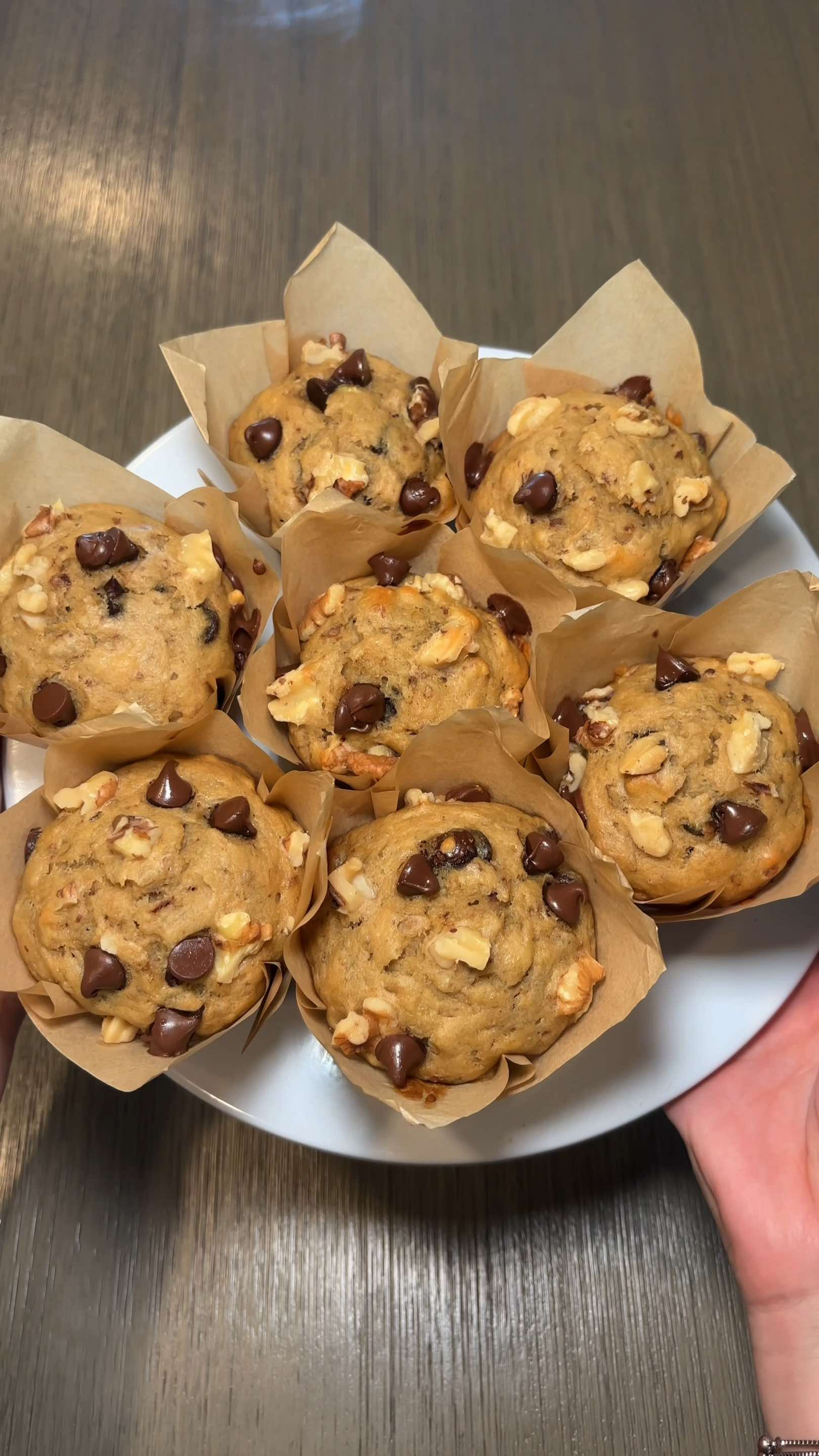Banana Chocolate Chip Muffins