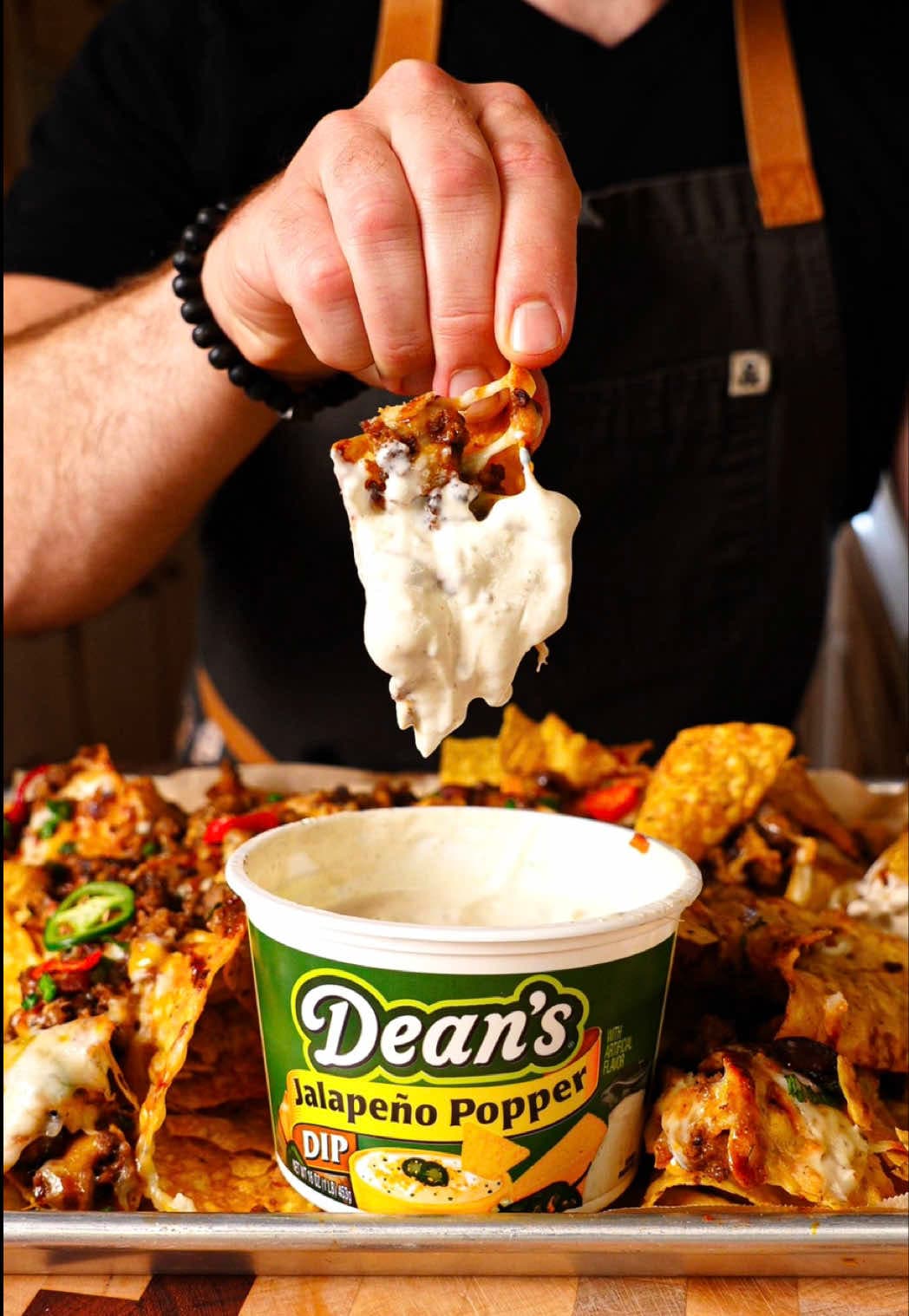Jalapeño Popper Loaded Nachos
