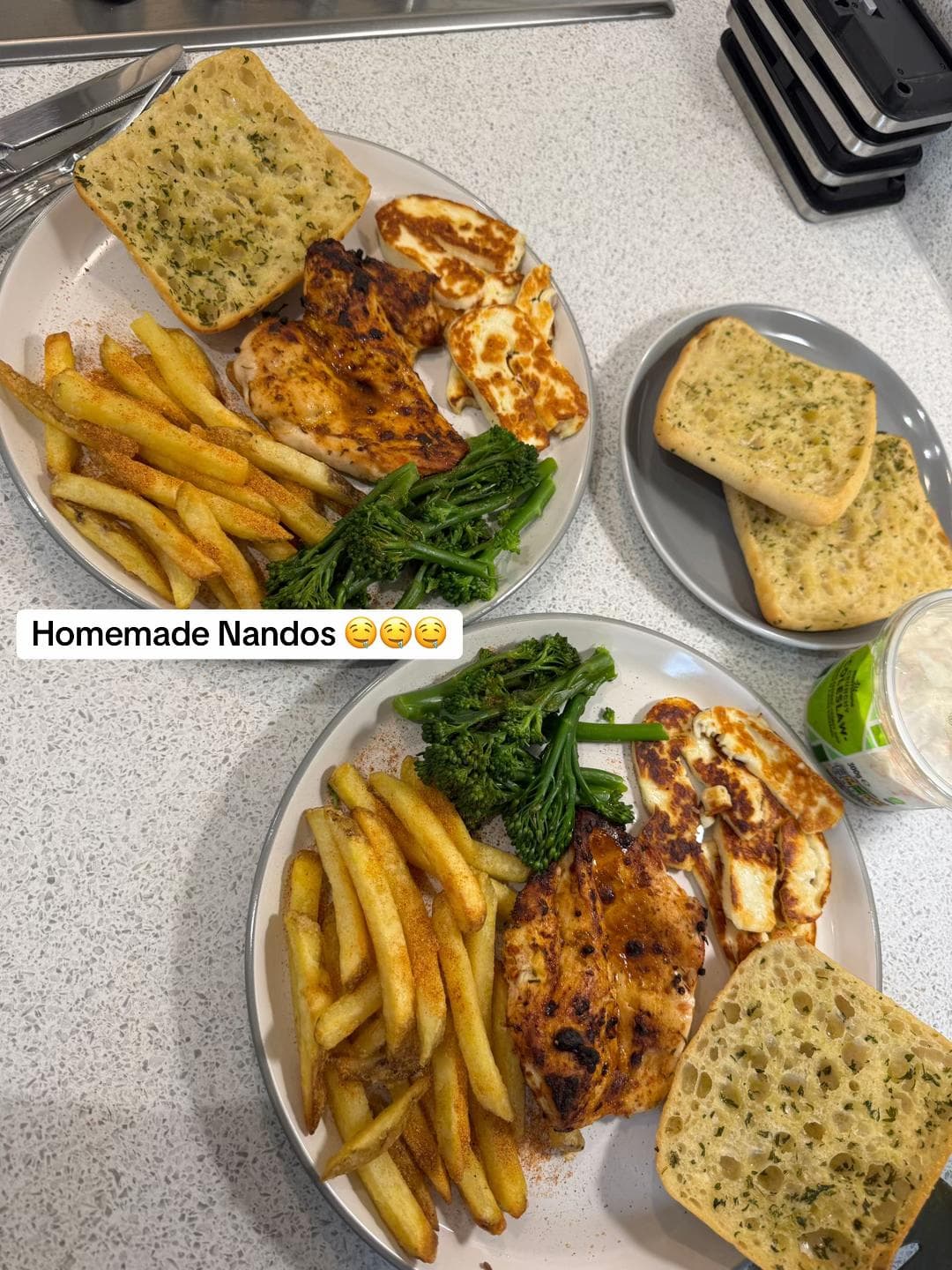 20-Minute Fakeaway Nando's Chicken Dinner