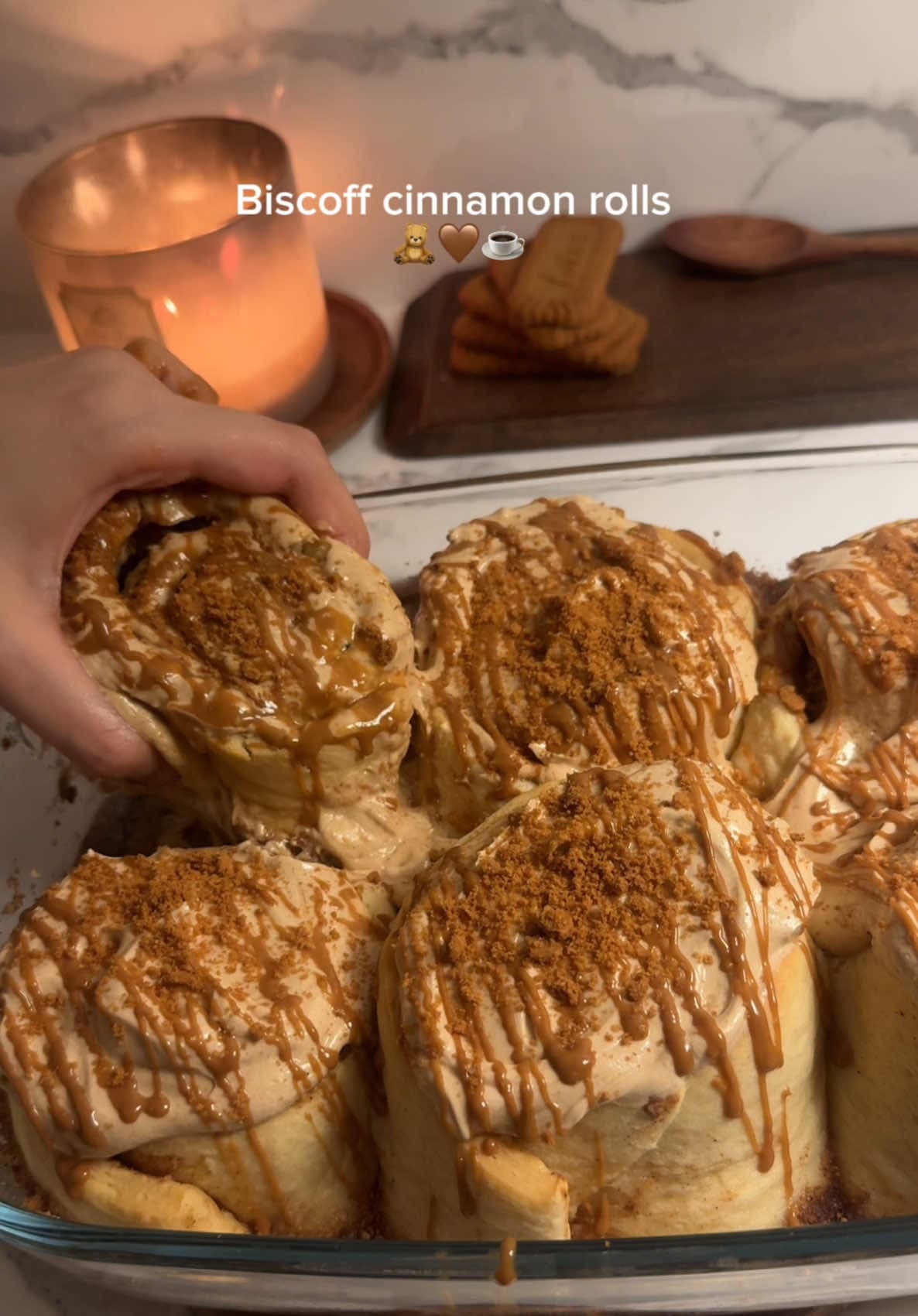 Biscoff Cinnamon Rolls