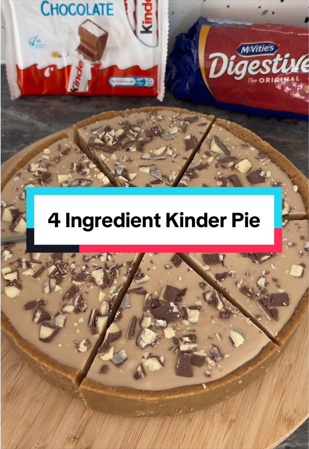 4 Ingredient Kinder Pie