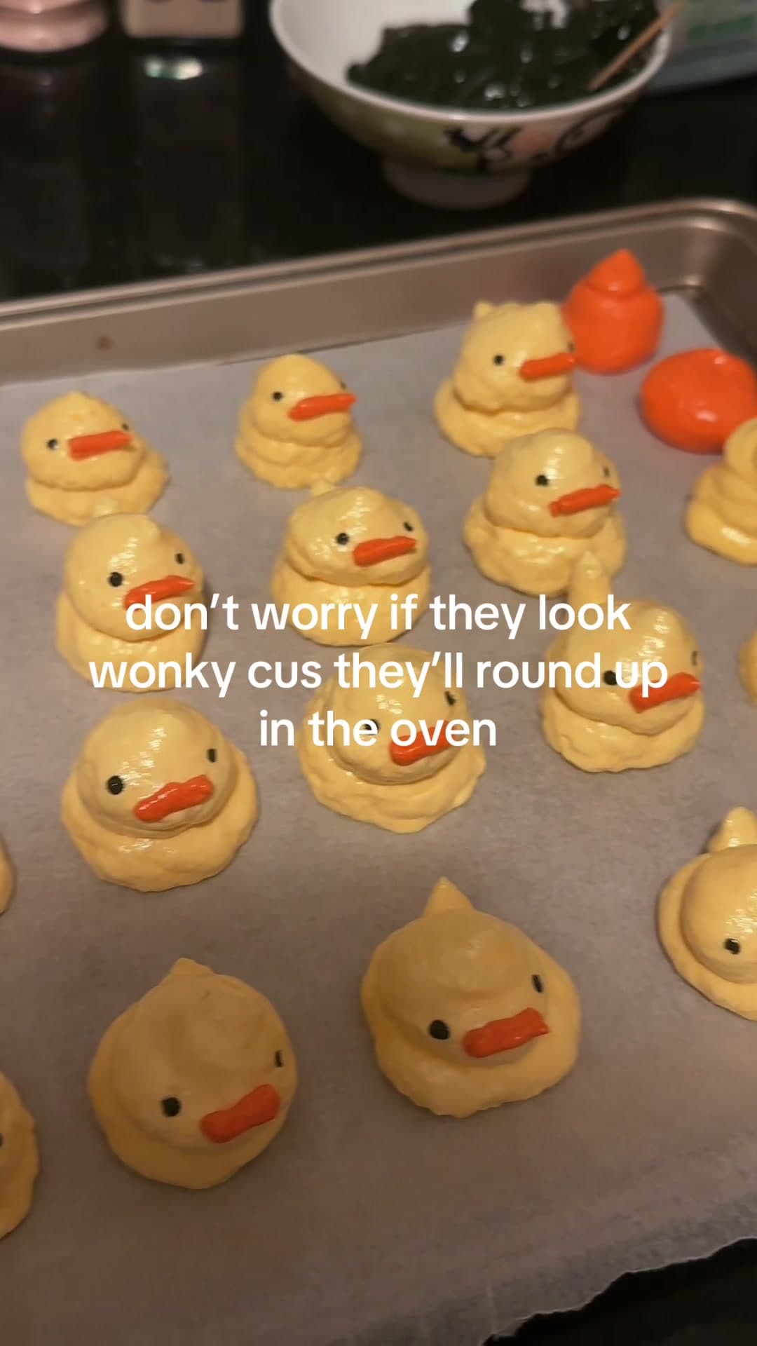 Duck Meringue