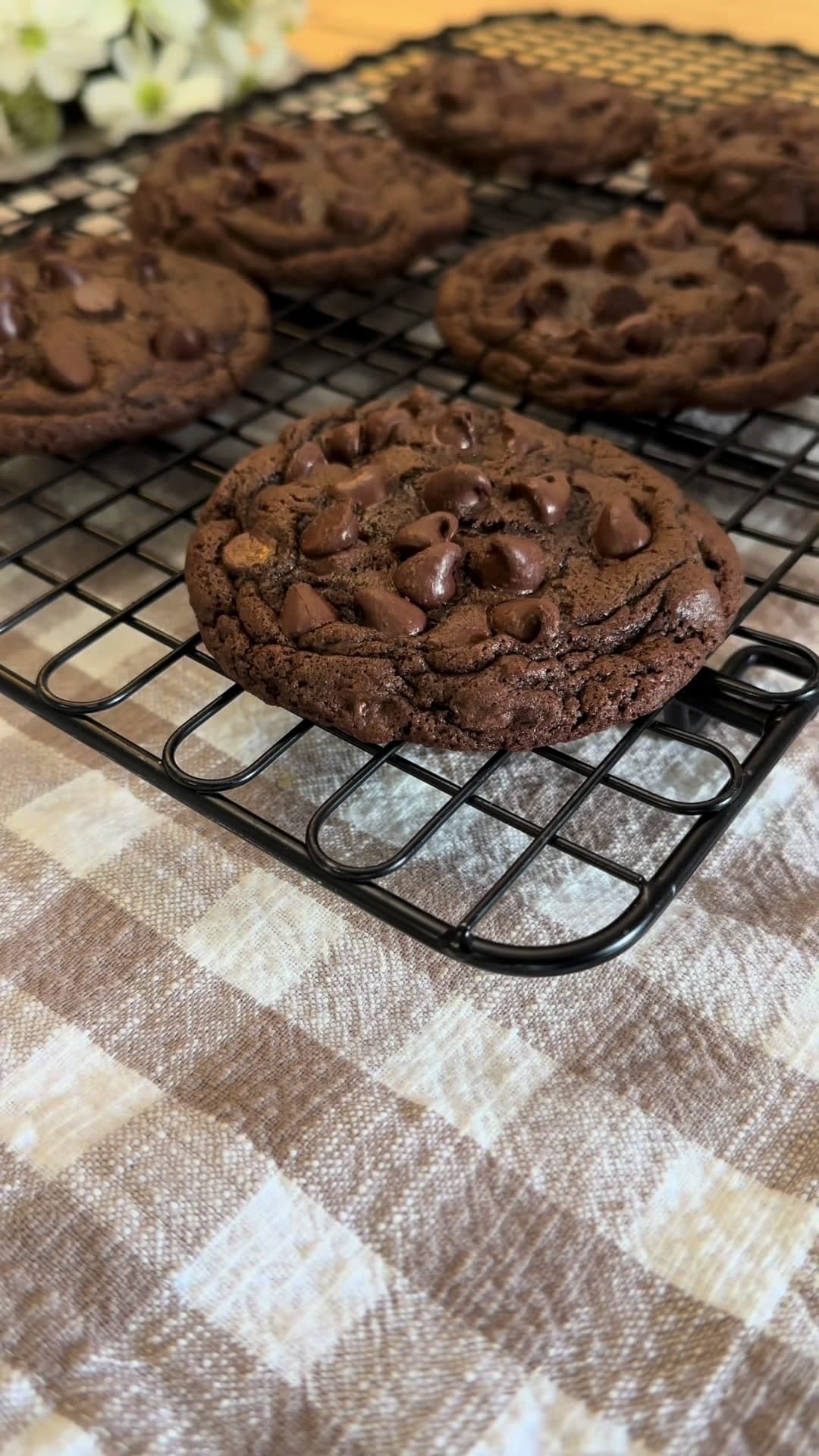 Double Chocolate Chip Cookies