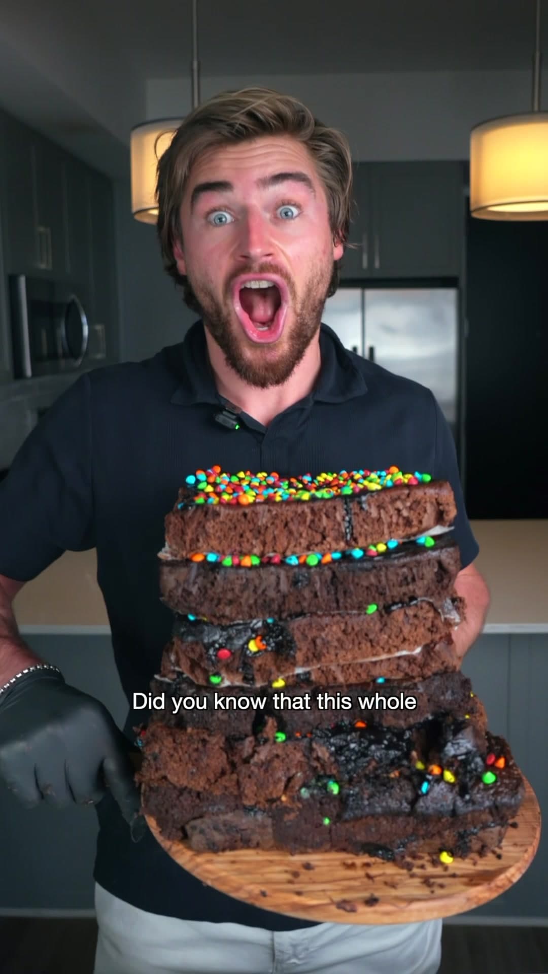 Under 400 Calorie Cosmic Brownie Tray