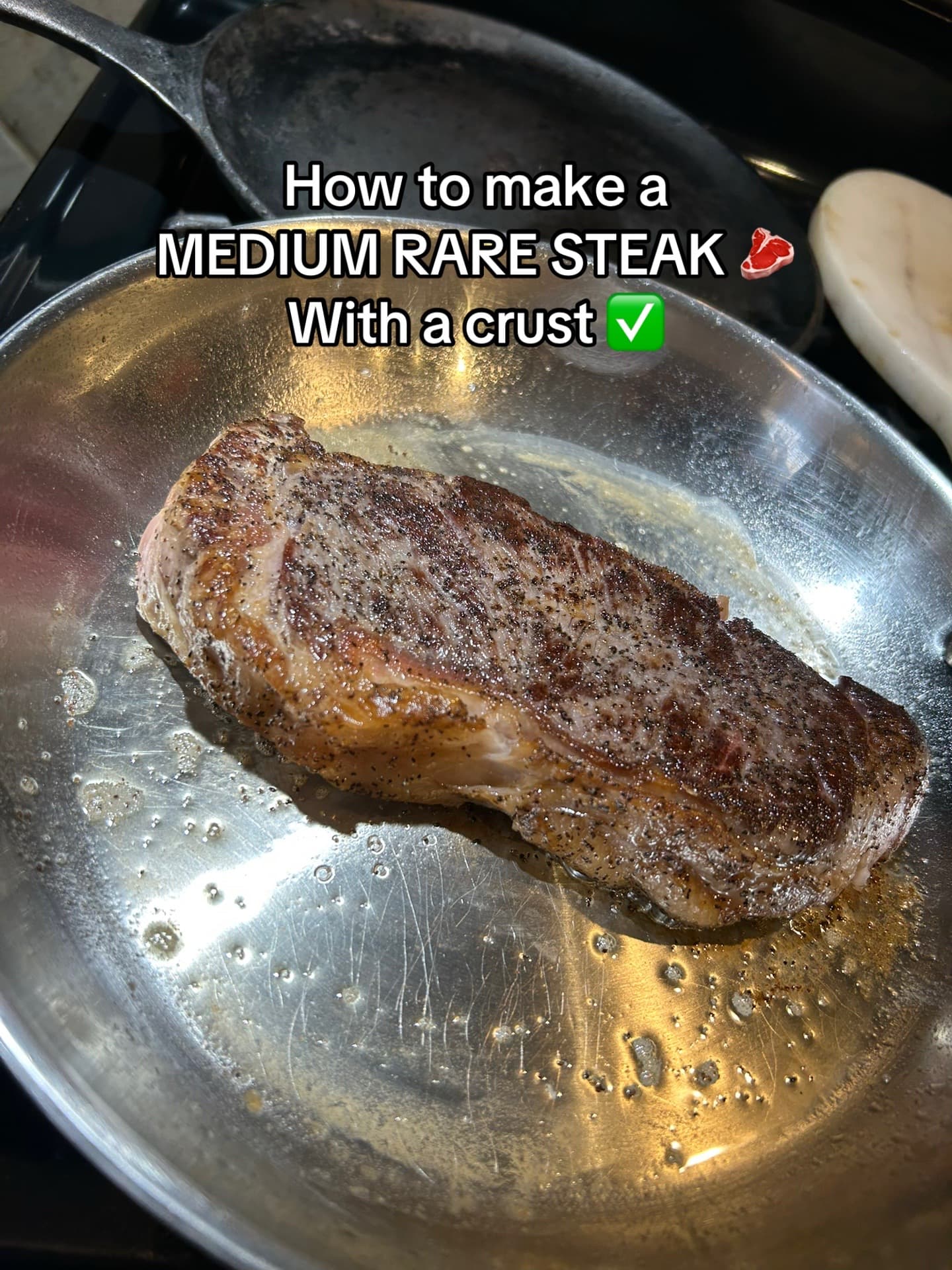 Medium-Rare Steak