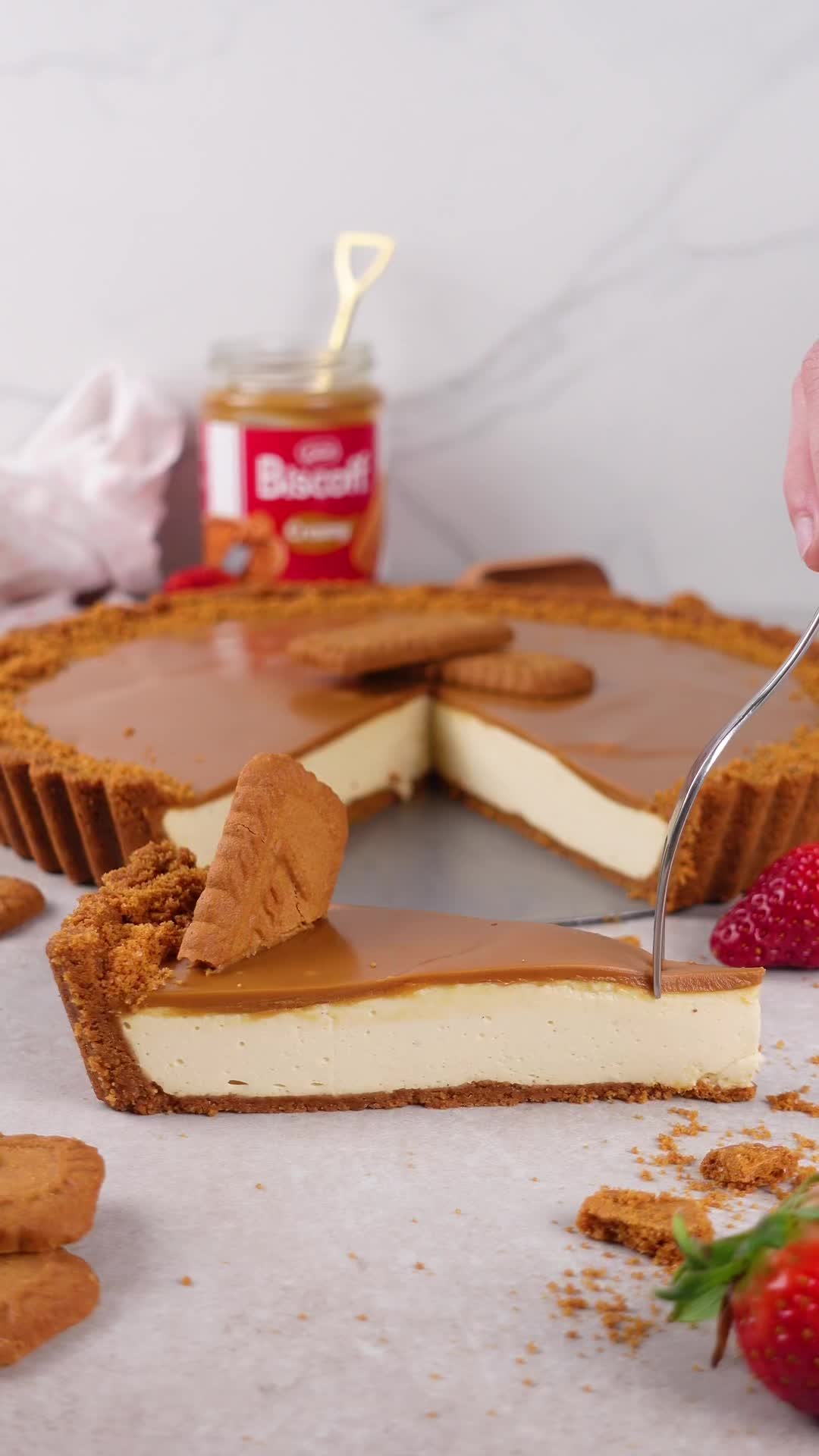 Lotus Cheesecake ohne Backen
