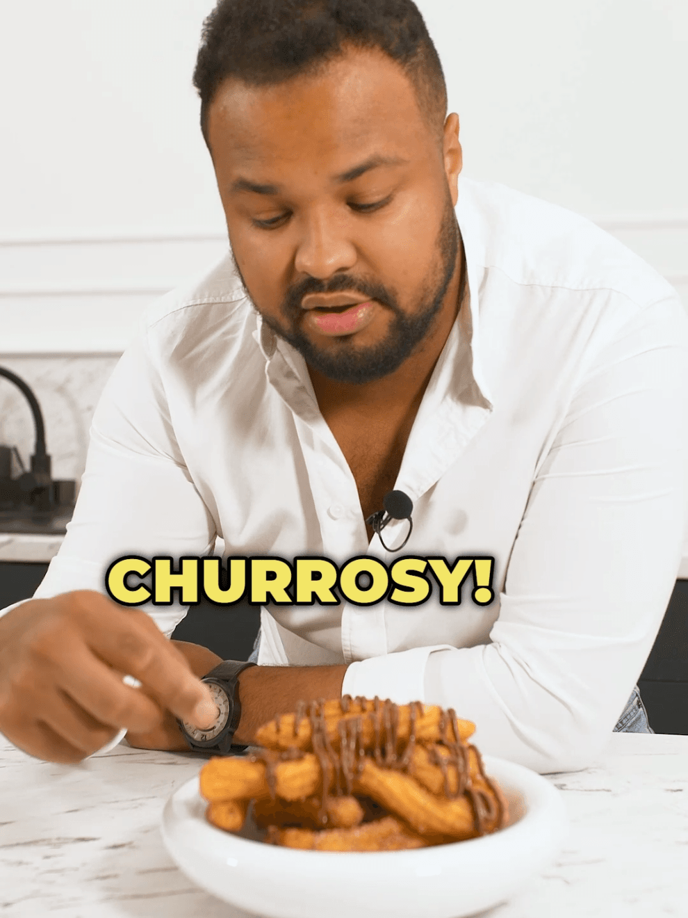 Churros z Nutellą