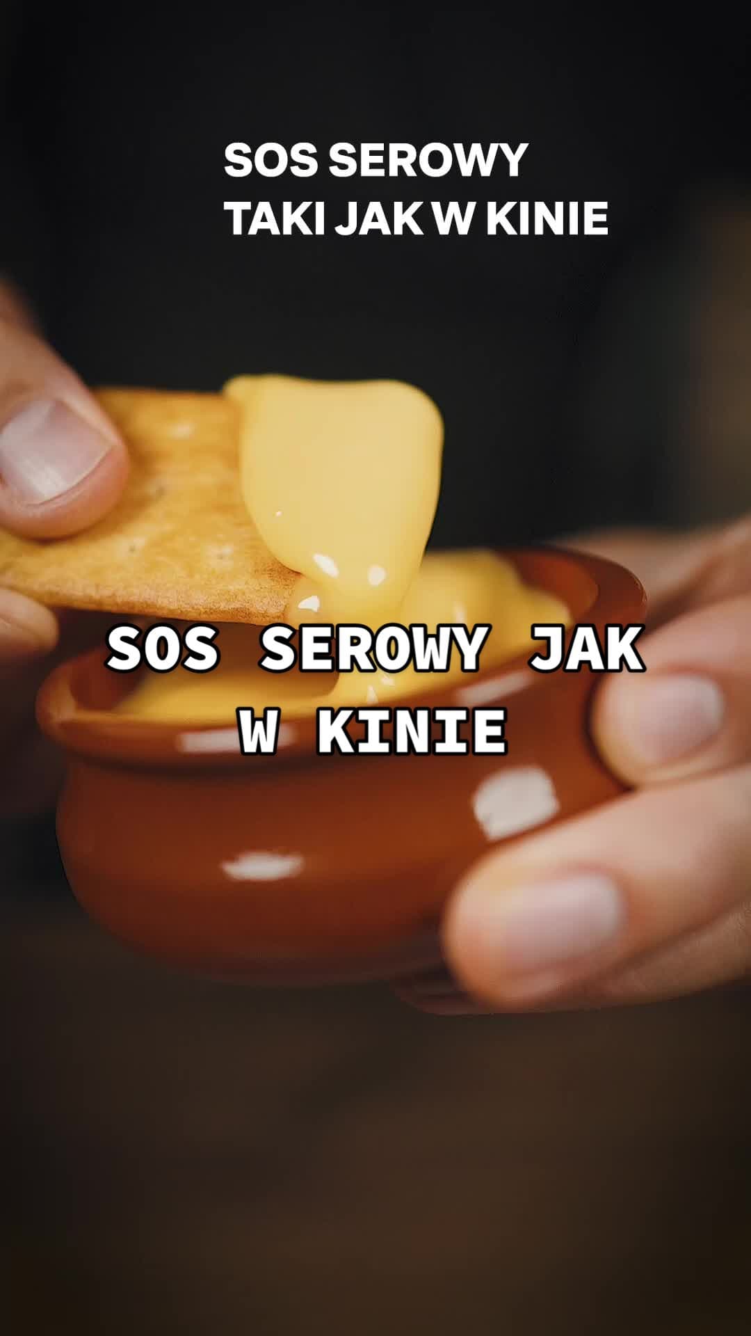 Sos serowy jak w kinie