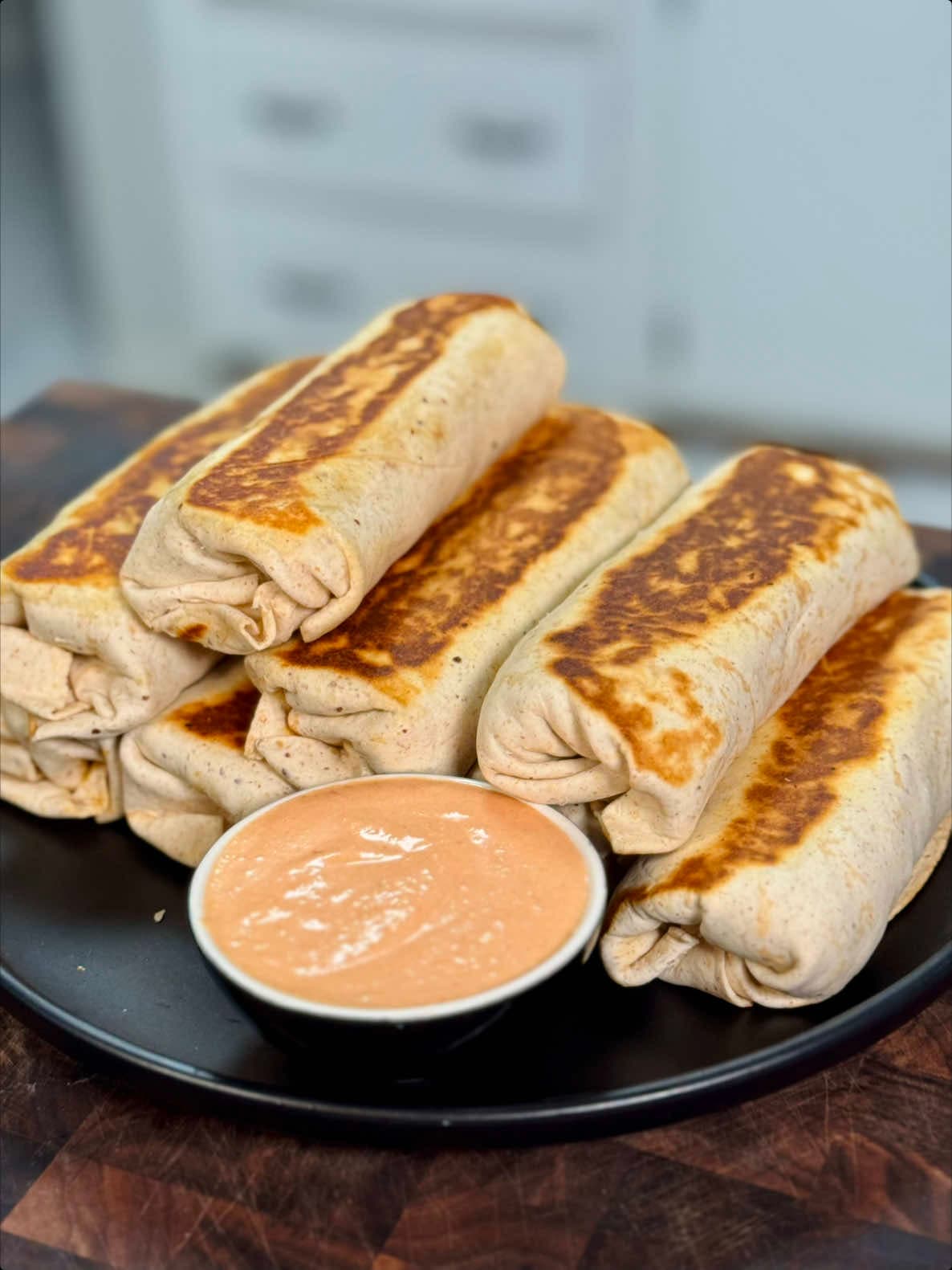 Loaded Cheesy Southwest Beef Burritos
