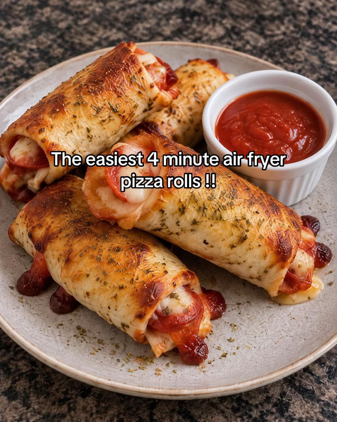 Air Fryer Pizza Roll-Ups