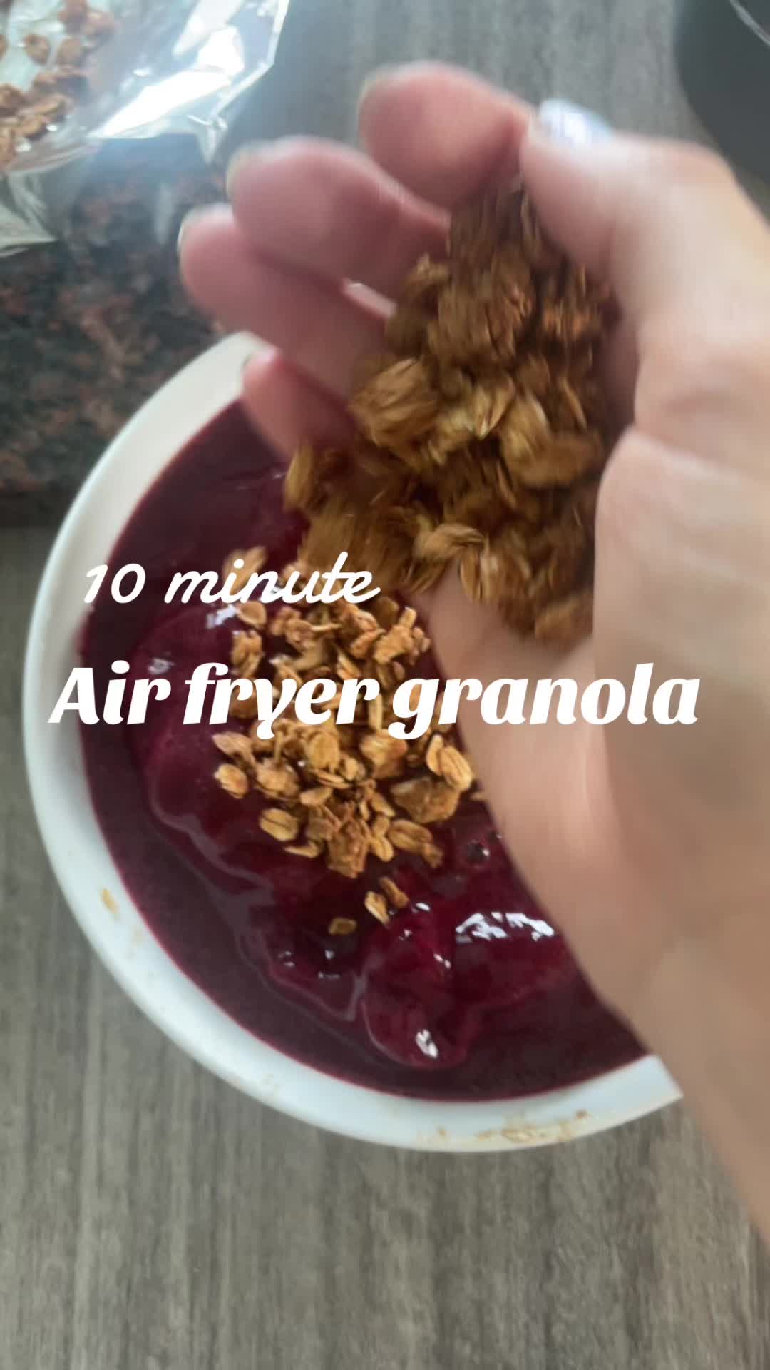 Granola no Airfryer