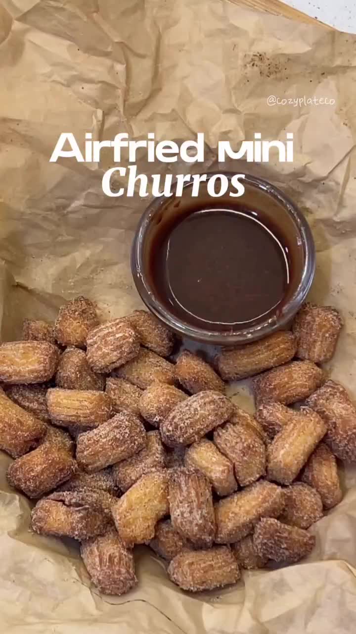 Air Fried Mini Churros