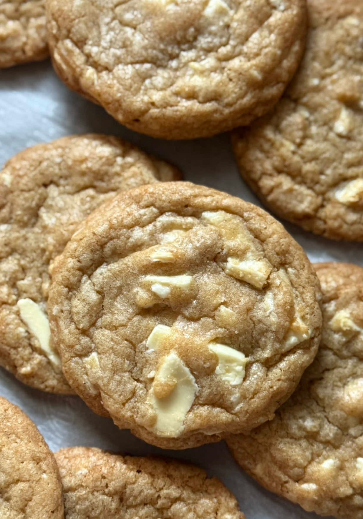 Brown Butter White Chocolate Cookies