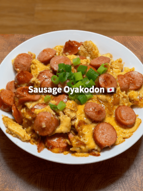 Sausage Oyakodon
