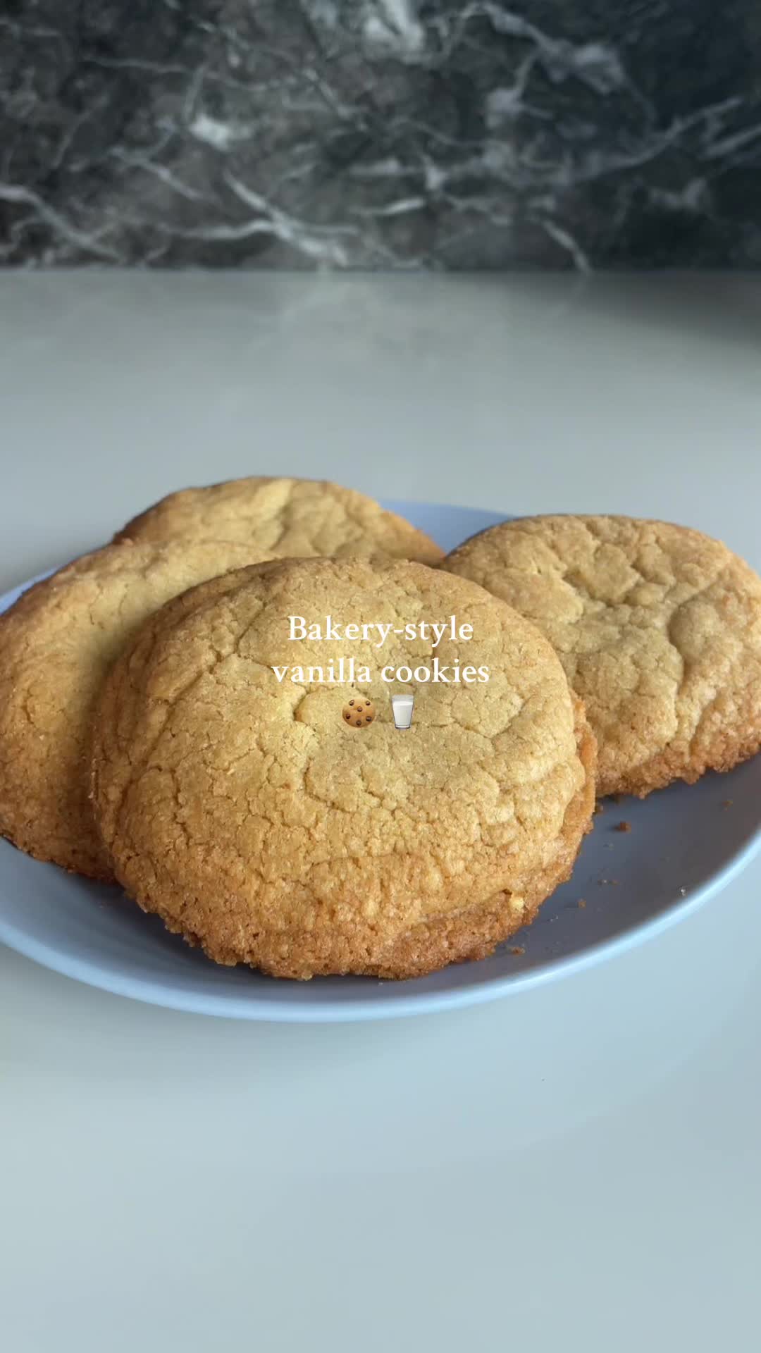 Bakery-Style Vanilla Cookies