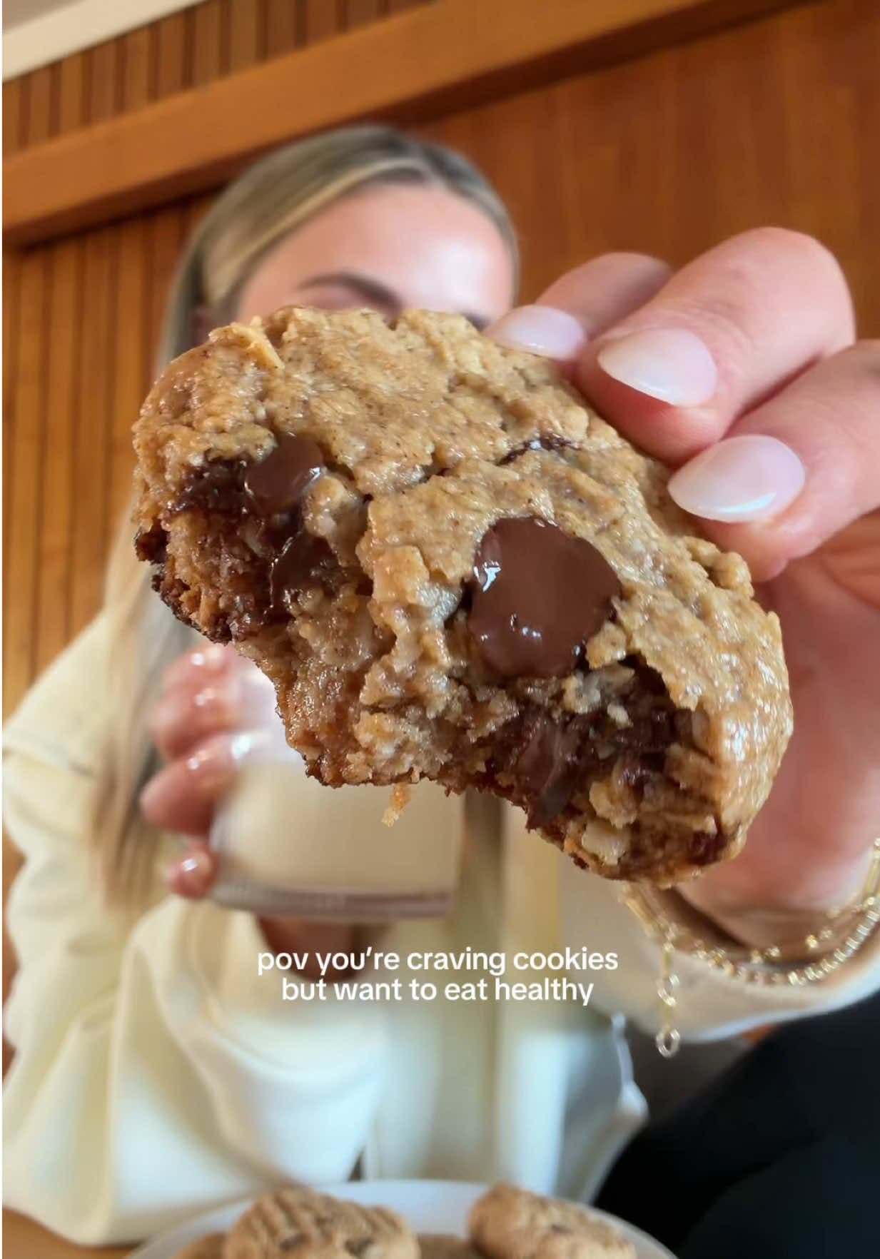 Chocolate Chip Oat Cookies