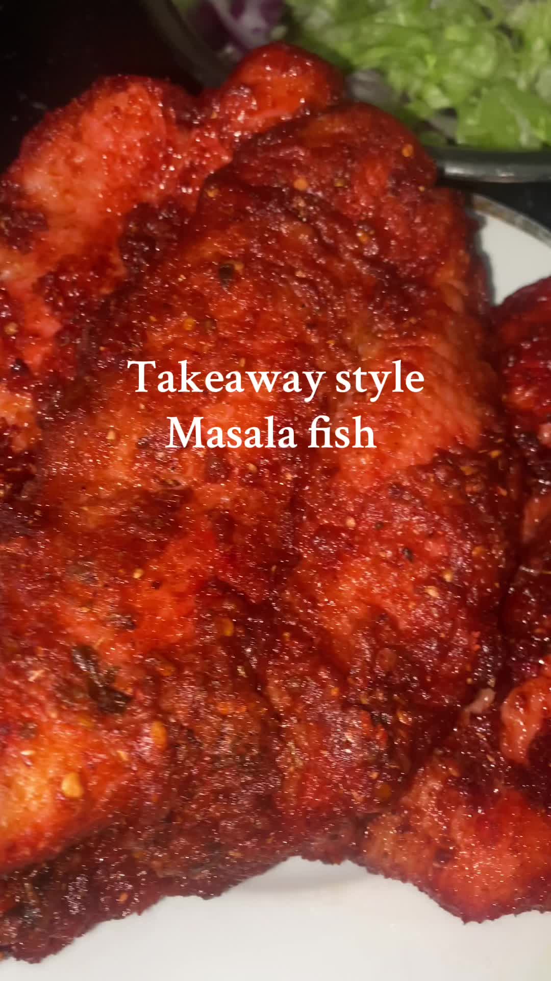 Tandoori Masala Fish Pakora