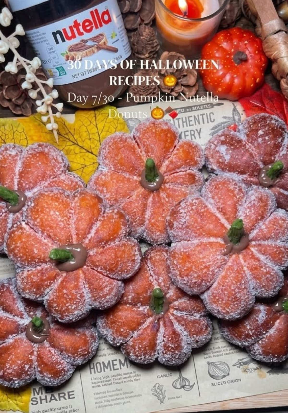 Ciambelle di Zucca alla Nutella