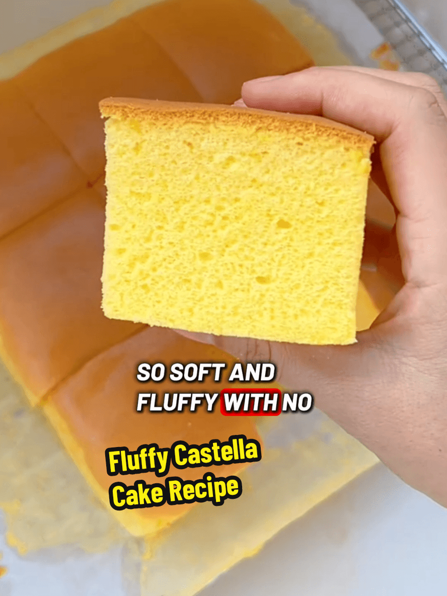 Fluffiger Castella-Kuchen