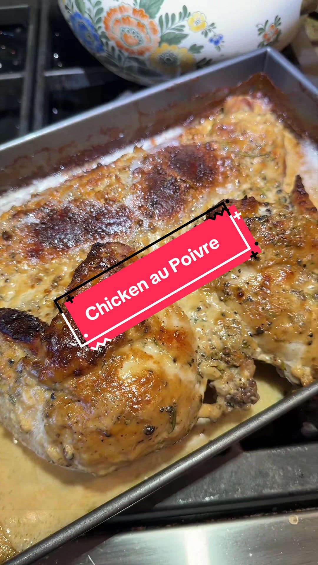 Chicken au Poivre