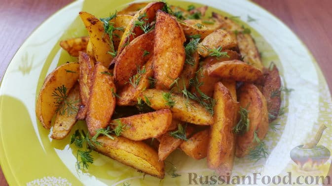 Country-Style Potatoes in the Oven