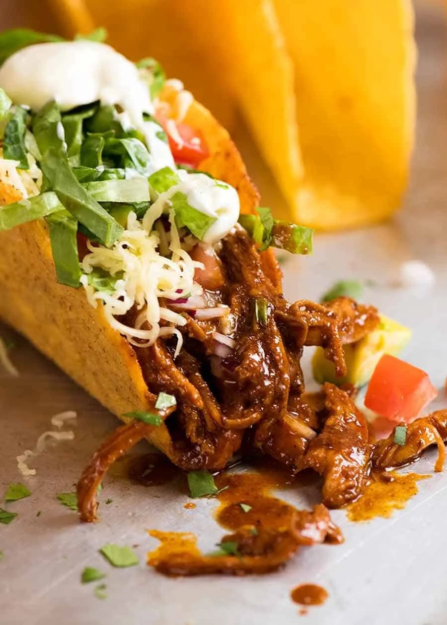 Quick Chicken Tacos (with sauce!)