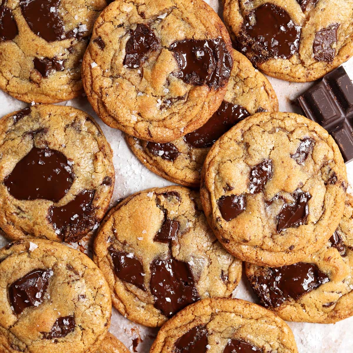 THE BEST Chocolate Chip Cookies (Bakery-Style)