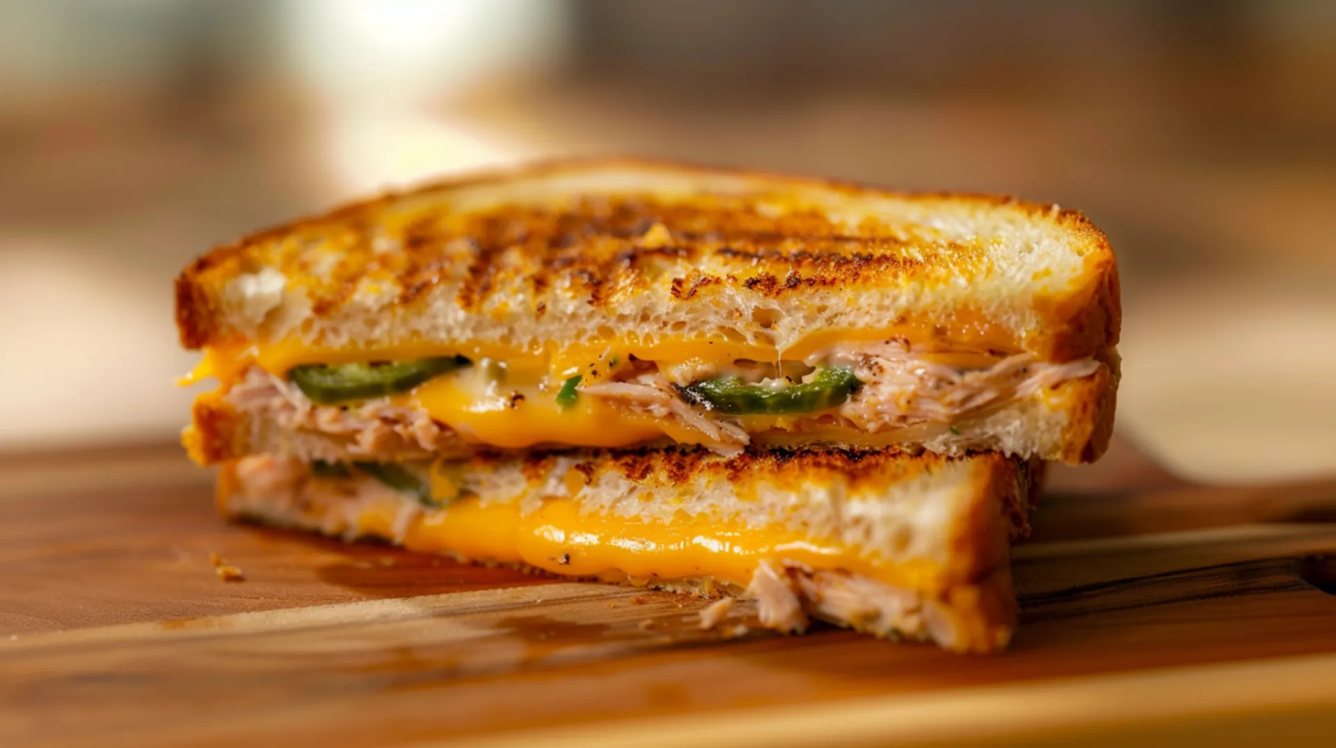 Jalapeño-Käse-Tuna-Melt