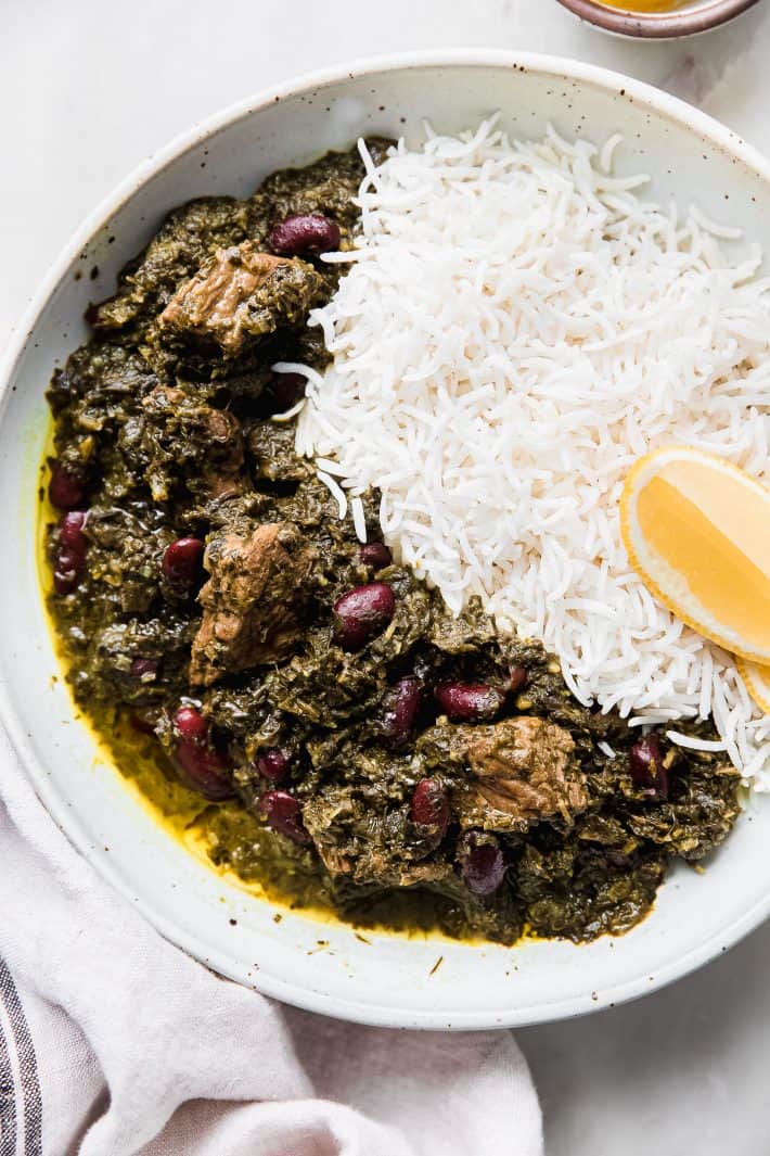 Ghormeh Sabzi (Persian Herb Stew)