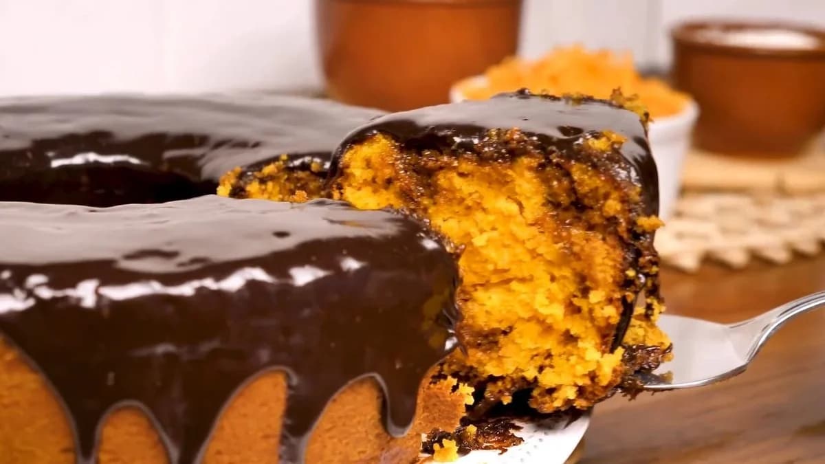 Bolo de Cenoura