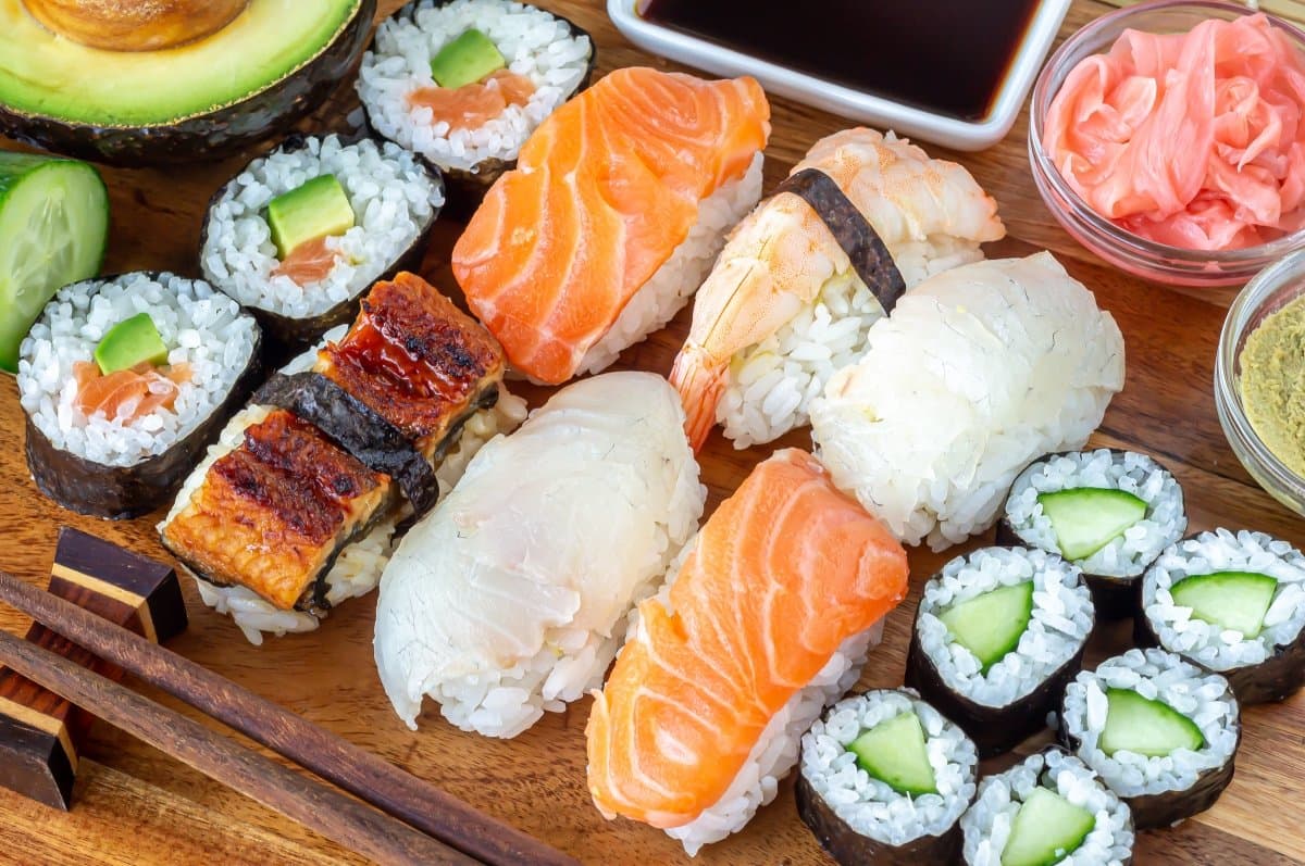Sushi casero