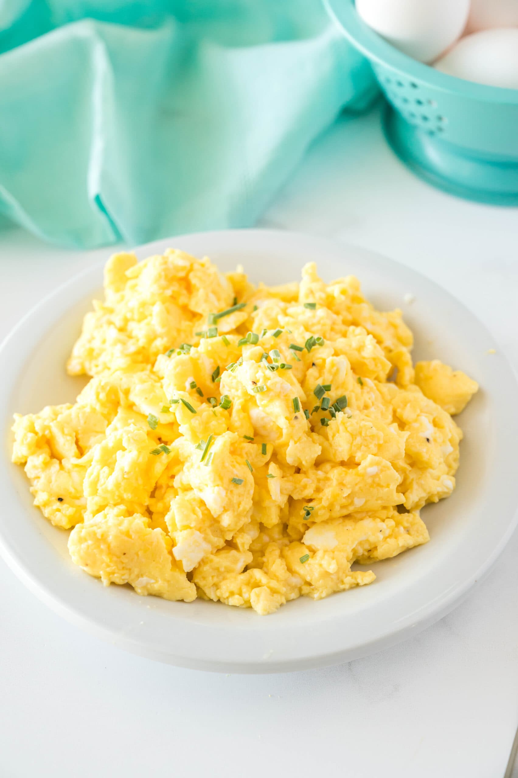 The Best Fluffy Scrambled Eggs