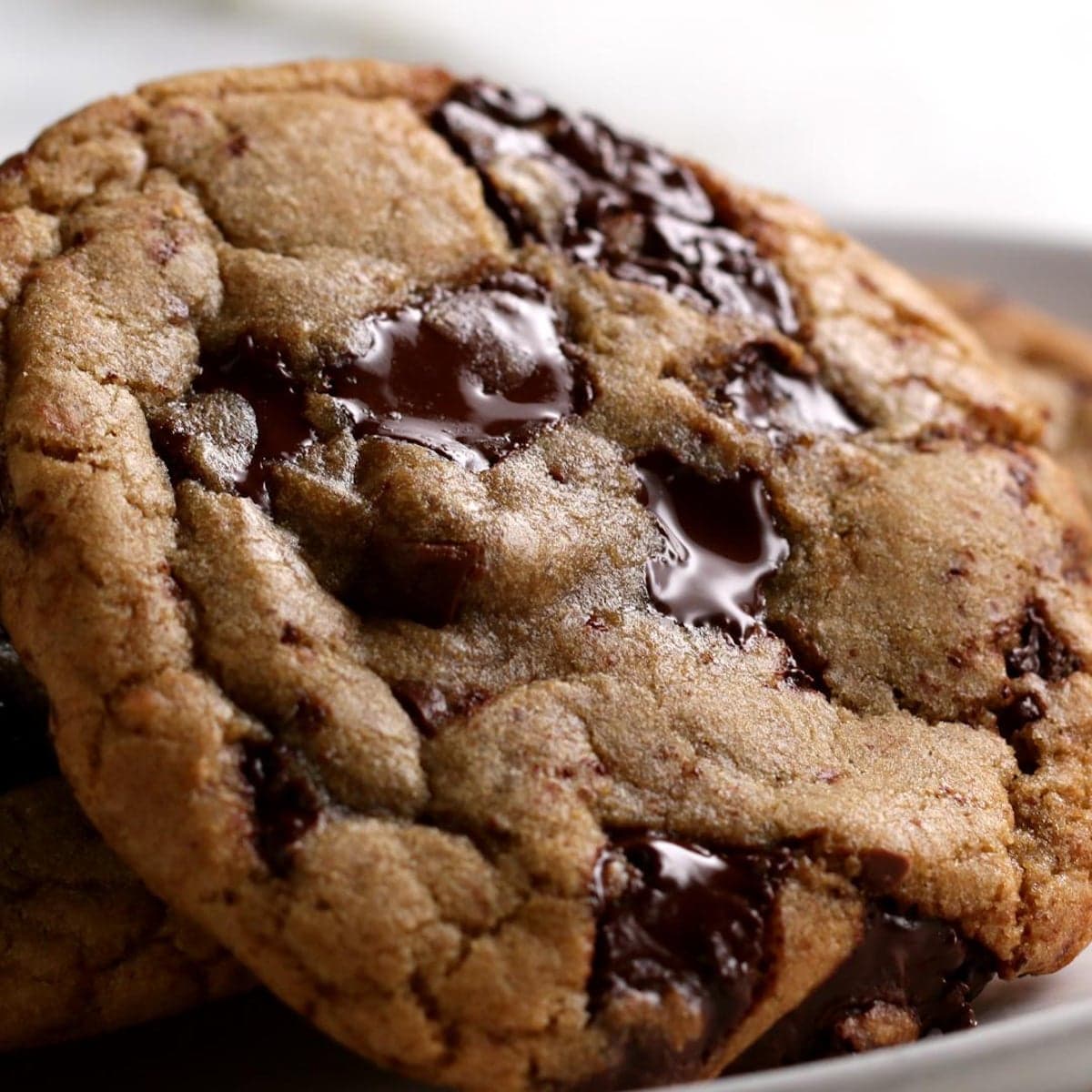 Os melhores cookies de chocolate mastigáveis
