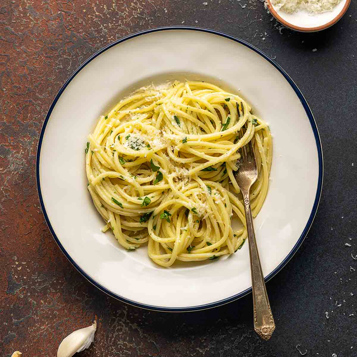 Spaghetti with Butter and Cheese