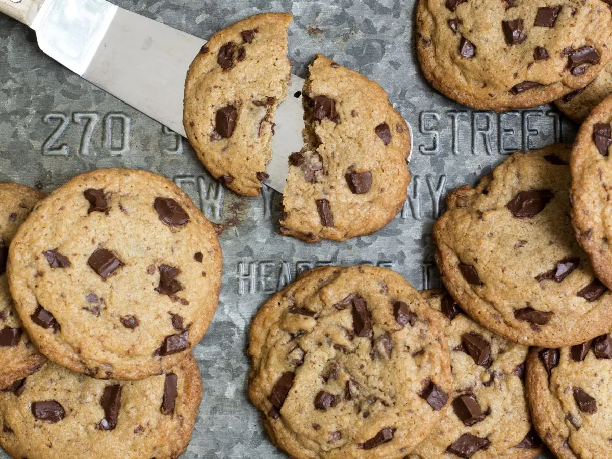 Cookies med sjokoladebiter