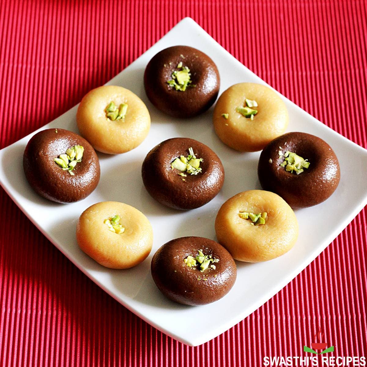 Doodh Peda (Milk Fudge)