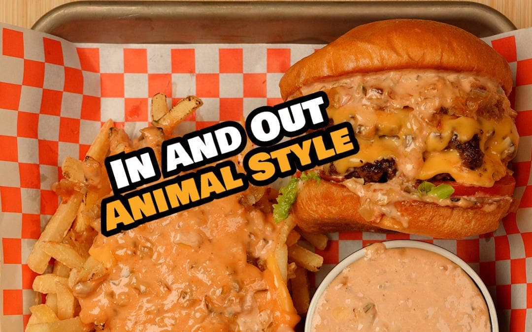 In-N-Out Copycat Animal Style Cheeseburgers