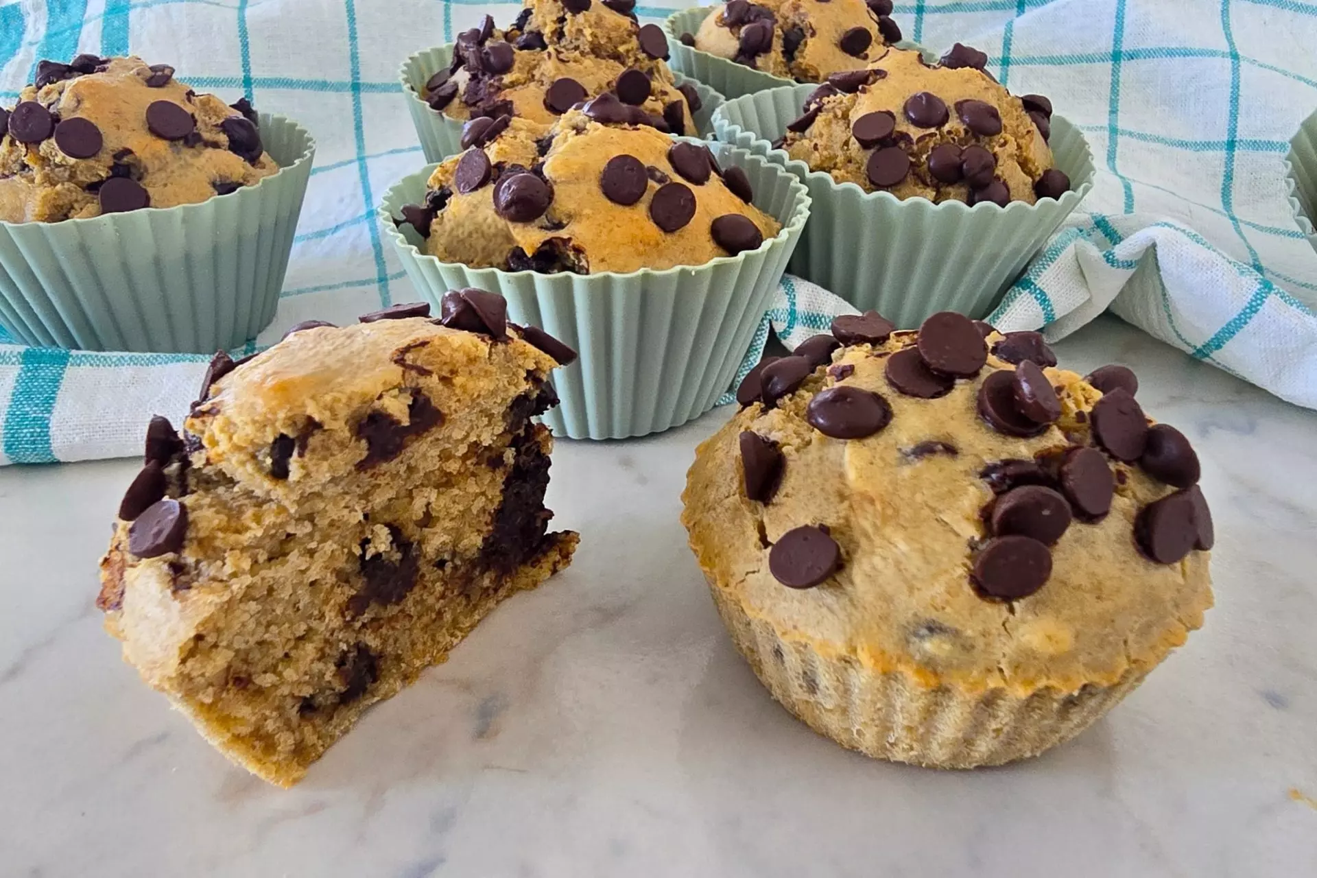 Muffin con farina di avena