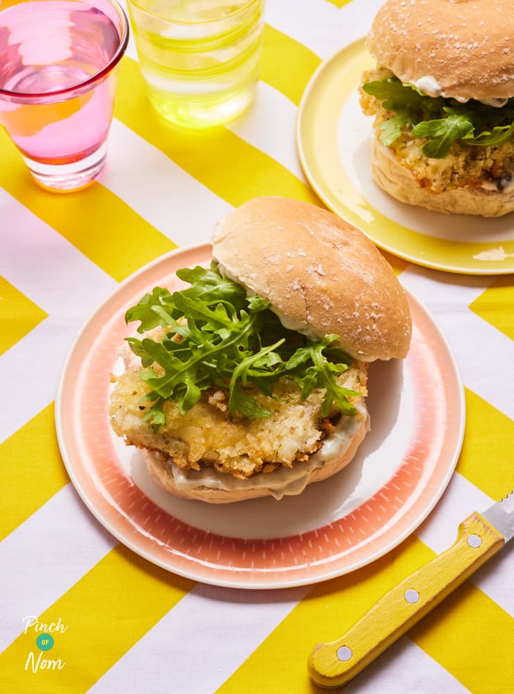 Crispy Fish Burgers