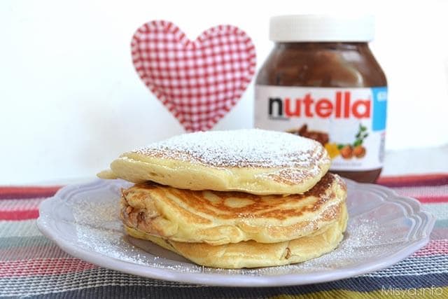 Pancakes alla Nutella